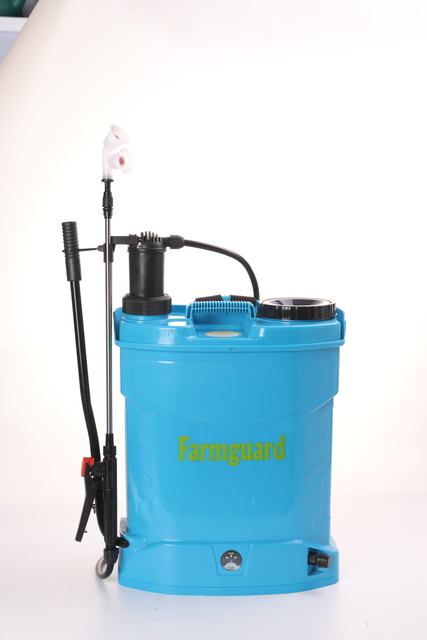 Двойной насос 20L Электрический батарея рюкзак с опрыскивателем 2IN1 сельскохозяйственное оборудование рюкзак сельскохозяйственный распылитель GF-20SD-19Z-19Z