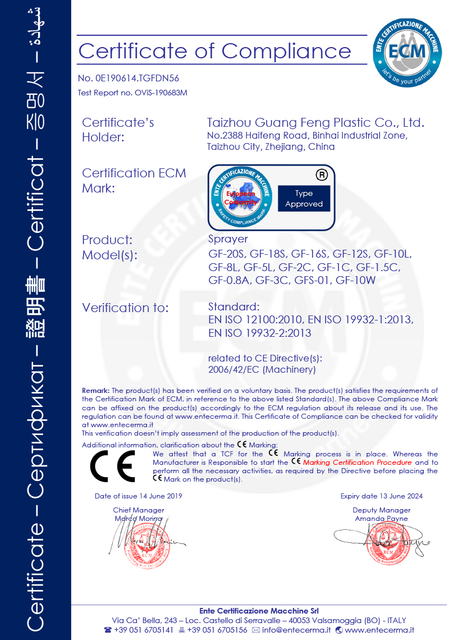 Сертификат CE